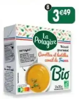 Maximo La Potagère Carottes et lentilles offre