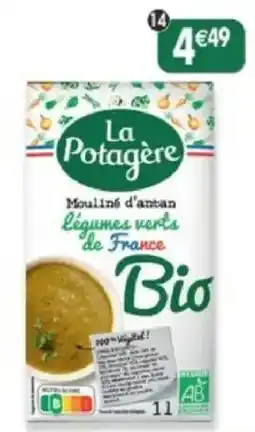 Maximo La Potagère Mouliné d'antan Légumes verts de France Bio offre