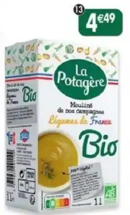 Maximo La Potagère Mouliné de nos campagnes Légumes de France Bio offre