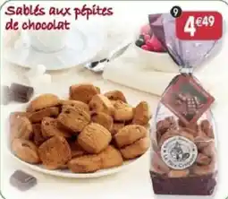 Maximo Le Père Cossette Sablés aux pépites de chocolat offre