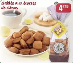 Maximo Sablés aux écorces de citron offre