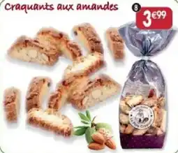 Maximo La Fée Craquante Craquants aux amandes offre