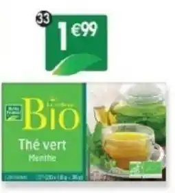 Maximo La Maison Bio Thé vert Menthe offre