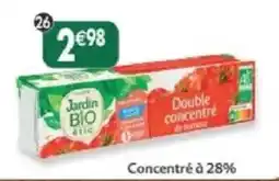 Maximo Jardin Bio Atic Double concentré de tomate offre
