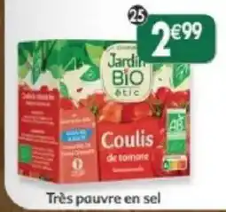 Maximo Jardin Bio Coulis de tomate offre