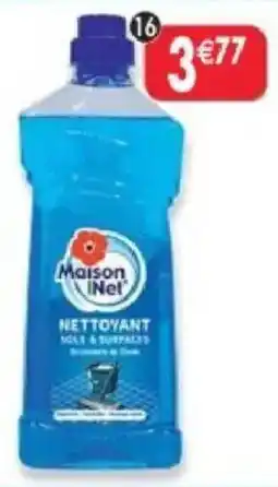Maximo Maison Net NETTOYANT SOLS & SURFACES offre