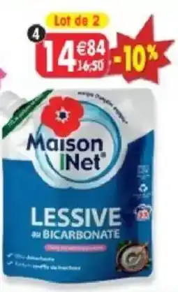 Maximo Maison iNet Lessive au Bicarbonate offre