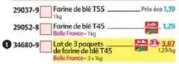 Maximo Belle France Farine de blé T45 offre