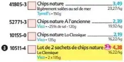 Maximo Vico Chips nature La Classique offre