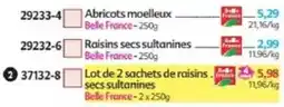 Maximo Belle France Lot de 2 sachets de raisins secs sultanines offre