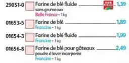 Maximo Belle France Farine de blé fluide sans grumeaux offre