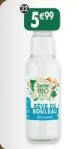 Maximo Jardin BIO sève de bouleau offre