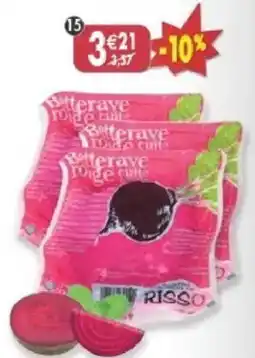 Maximo RISSEO Betterave rouge cuit offre