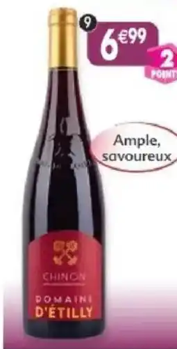 Maximo Domaine d'Étilly Chinon offre
