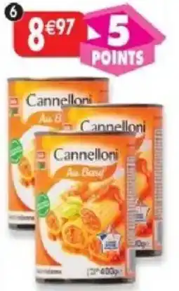 Maximo Cannelloni Au Bœuf offre