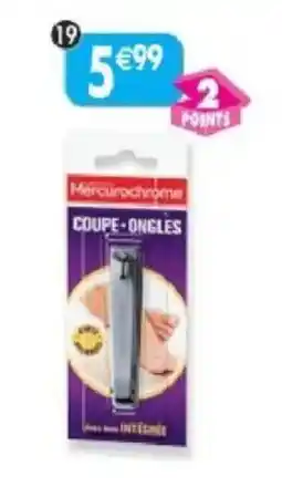 Maximo Mercurochrome Coupe-Ongles offre