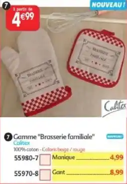 Maximo Calitex Gamme "Brasserie familiale" offre