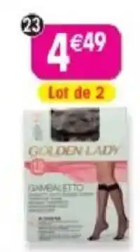 Maximo GOLDEN LADY GAMBALLETTO offre