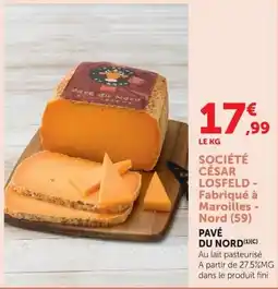 Super U Pavé du Nord offre