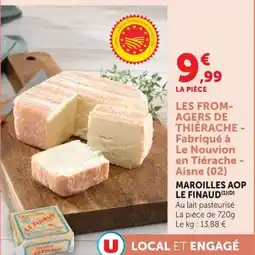Super U LE FINAUD MAROILLES AOP offre