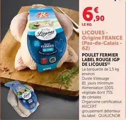 Super U Licques Poulet Fermier Blanc offre