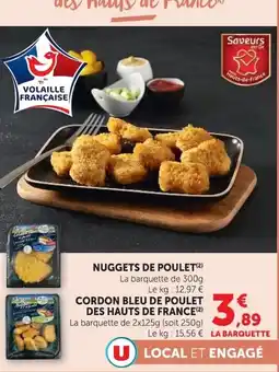 Super U Cordon Bleu de Poulet offre
