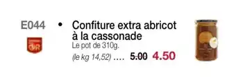 Croque Gel Confiture Extra Abricot offre