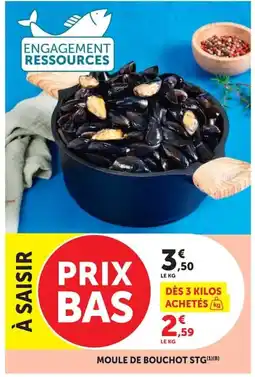 Super U MOULE DE BOUCHOT STG offre