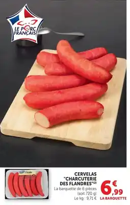 Super U Cervelas Charcuterie des Flandres offre