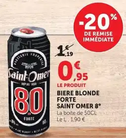 Super U Saint Omer 80 offre