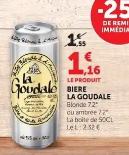 Super U LA GOUDALE offre