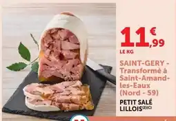 Super U PETIT SALÉ LILLOIS offre