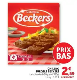 Super U Beckers Chileno offre