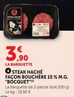 Super U STEAK HACHÉ offre