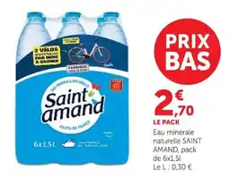 Super U Saint amand offre