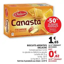 Super U Delacre Canasta offre