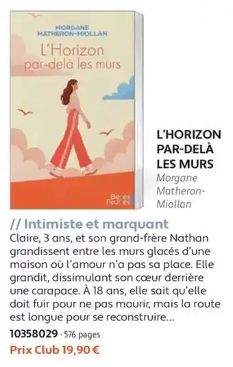 Belles Feuilles L'Horizon par-delà les murs