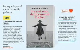 SIMONA DOLCE Le vrai nom de Rosamund Fischer