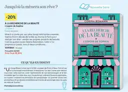 France Loisirs Corina Bomann À la recherche de la beauté L'espoir de Sophia offre