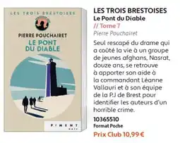 France Loisirs PIMENT noir LE PONT DU DIABLE offre