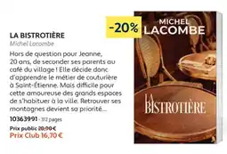 France Loisirs Michel lacombe la bistrotière offre