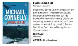 France Loisirs Michael Connelly L'Arbre de Fer offre