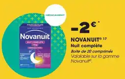 Aprium Pharmacie NOVANUIT Nuit complète offre