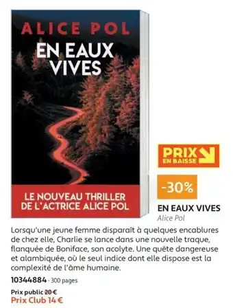 Alice Pol En Eaux Vives
