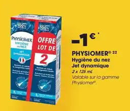 Aprium Pharmacie PHYSIOMER Hygiène du nez offre