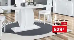 BUT Table a rallonge offre