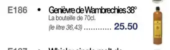 Genièvre de Wambrechies 38°