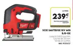 Tout faire matériaux Scie sauteuse 18v m18 bjs-ox offre