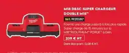 Tout faire matériaux M18 db5c super chargeur double m18 offre