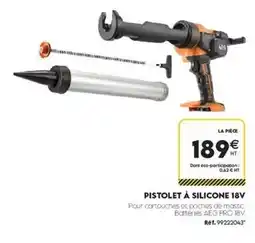 Tout faire matériaux Aeg - pistolet a silicone 18v offre